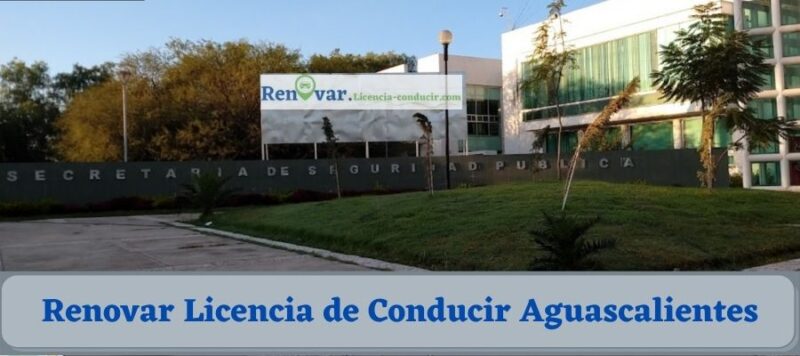 Renovar Licencia de Conducir Aguascalientes