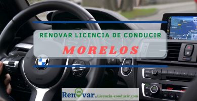 Renovar licencia de conducir Morelos
